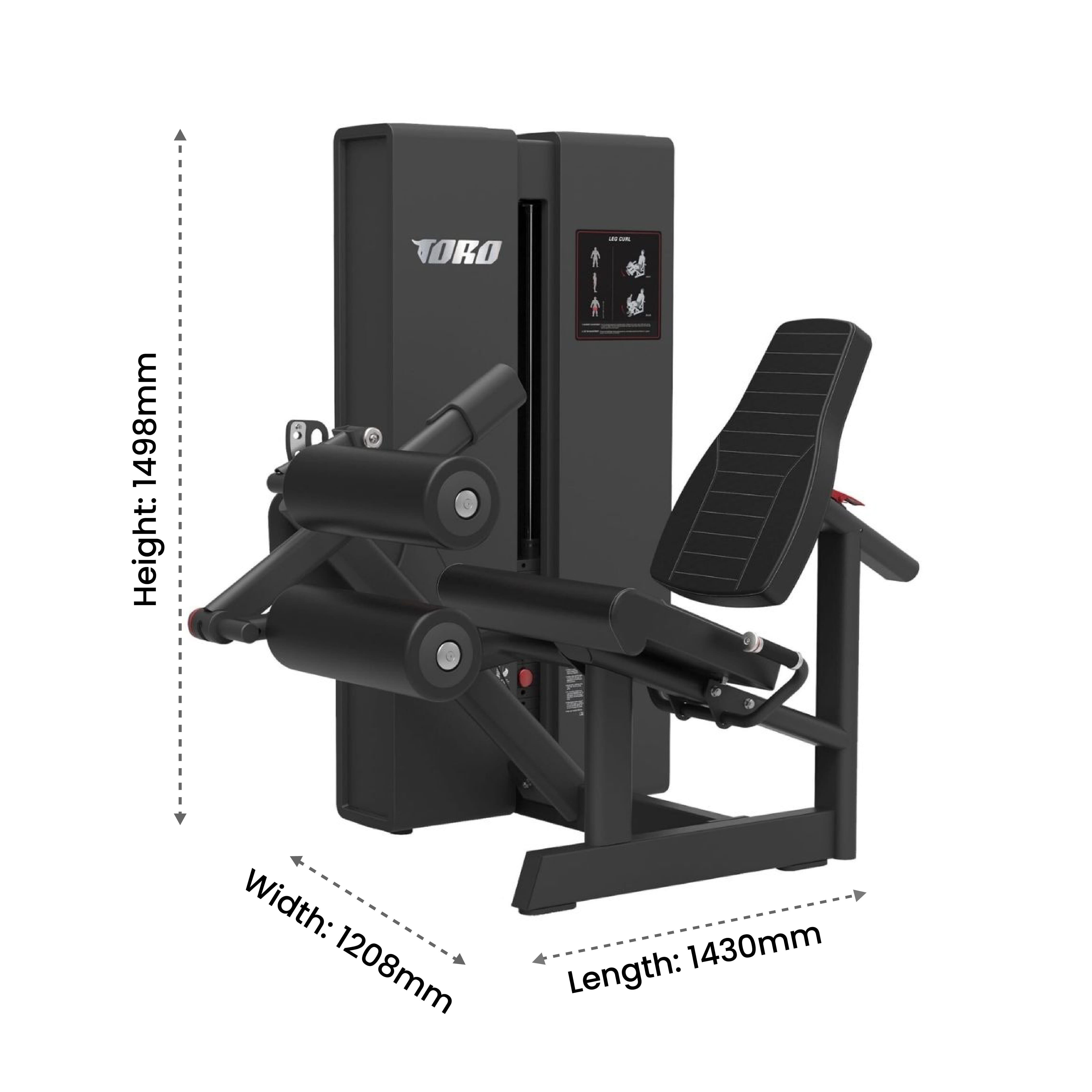 Toro Rage Seated Leg Curl