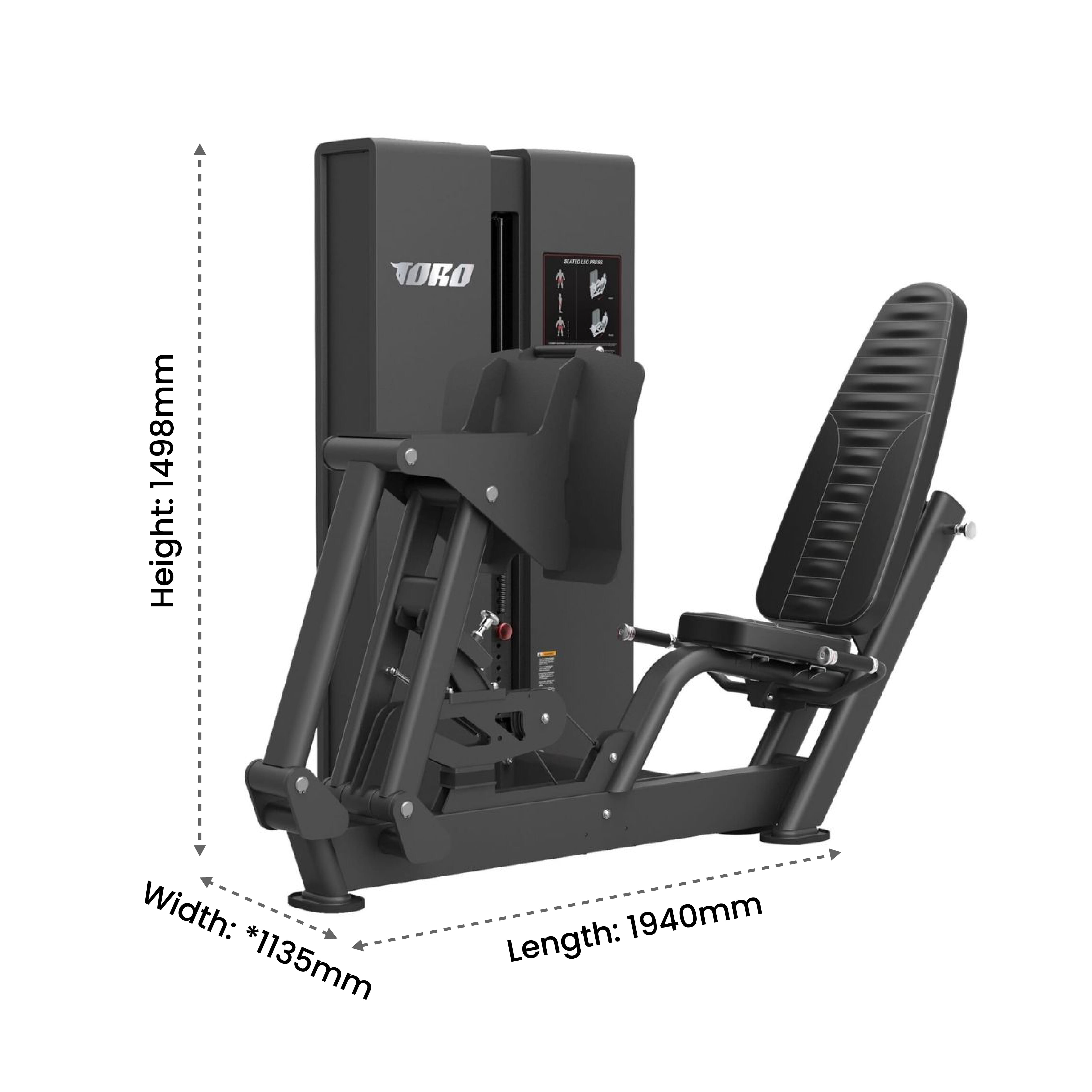 Toro Rage Leg Press /  Calf Extension