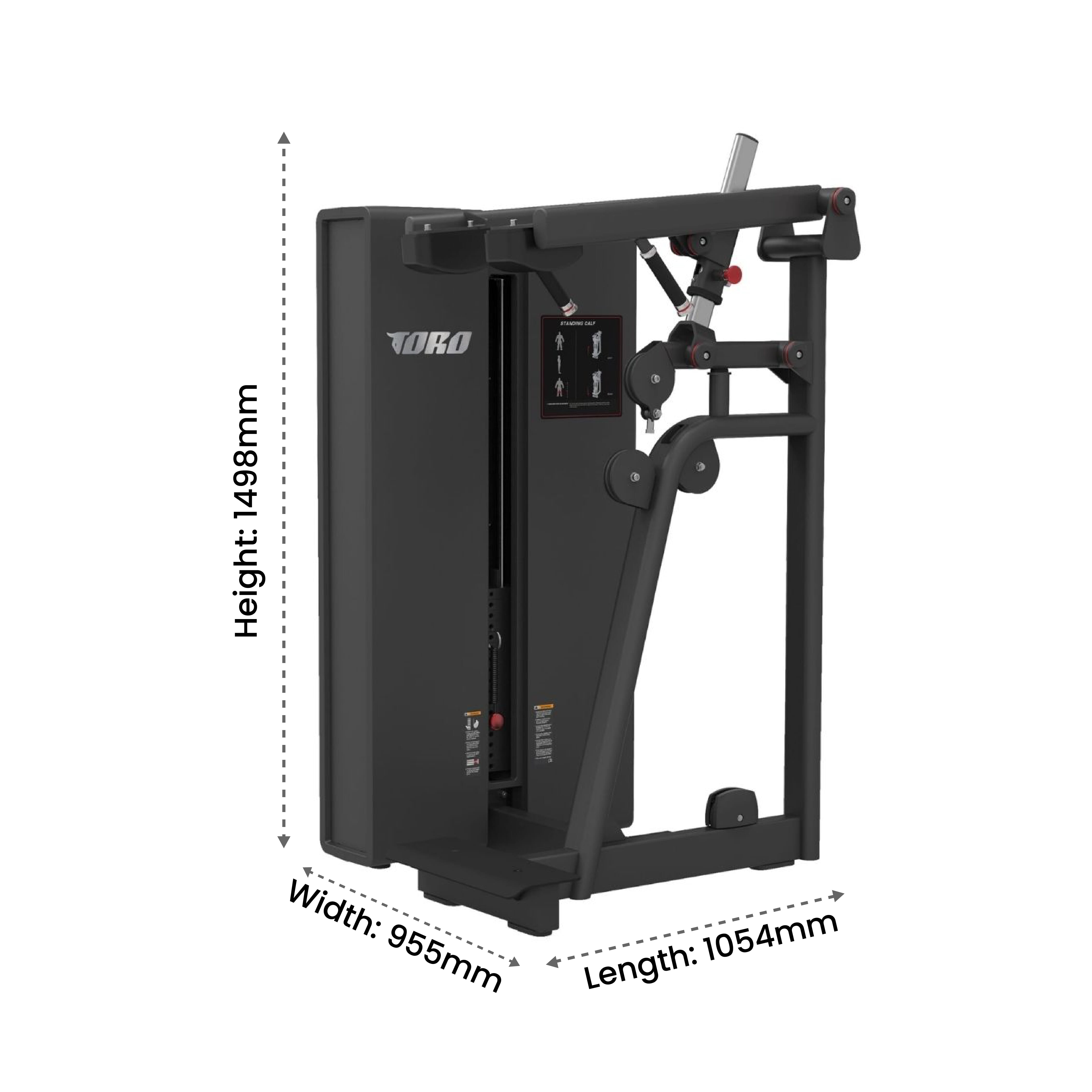 Toro Rage Standing Calf Extension