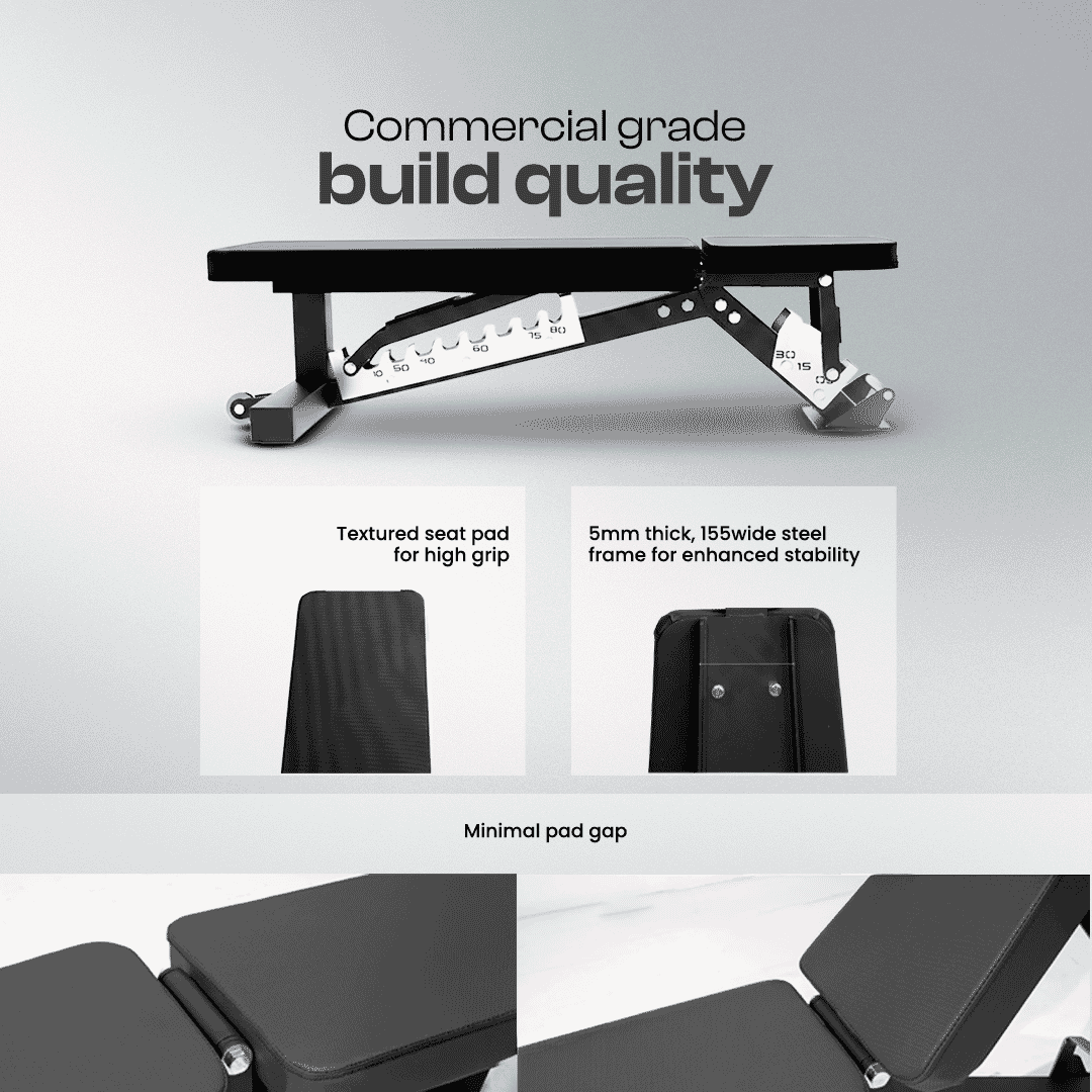 Fitmate Commercial Multi Adjustable Bench