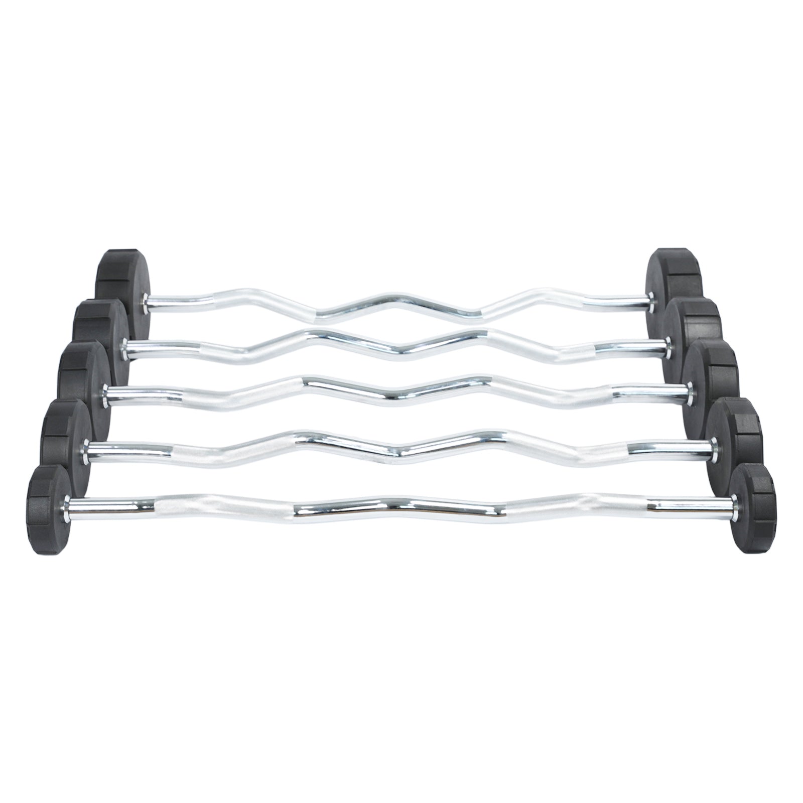 1441 Fitness Fixed Curl PU Barbell Set - 10 Kg to 30 Kg with Rack - Bundle Offer