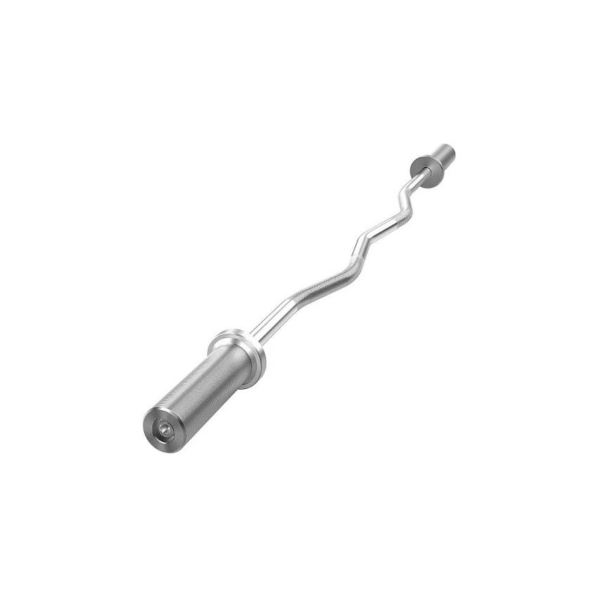 Olympic EZ Curl Bar – Angled Grip for Bicep & Tricep Training