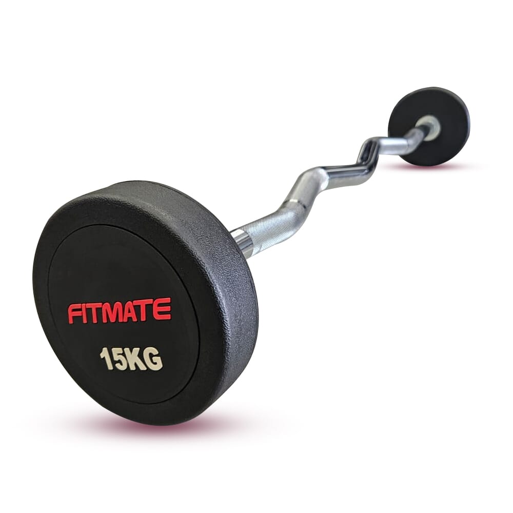 Fitmate Fixed Curl Bar 15 kg