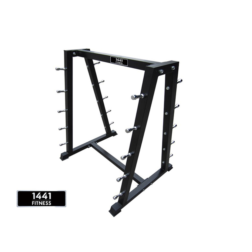 1441 Fitness Barbell Rack Black Color for 10 Piece - BR09