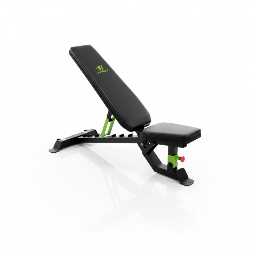 Body Solid Flat and Incline Bench Set with Uprights – Home Barbell Bench Press