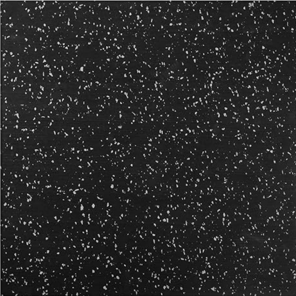 Commercial Rubber Flooring for Gym 20 mm - 100 x 100 CM Speckled White