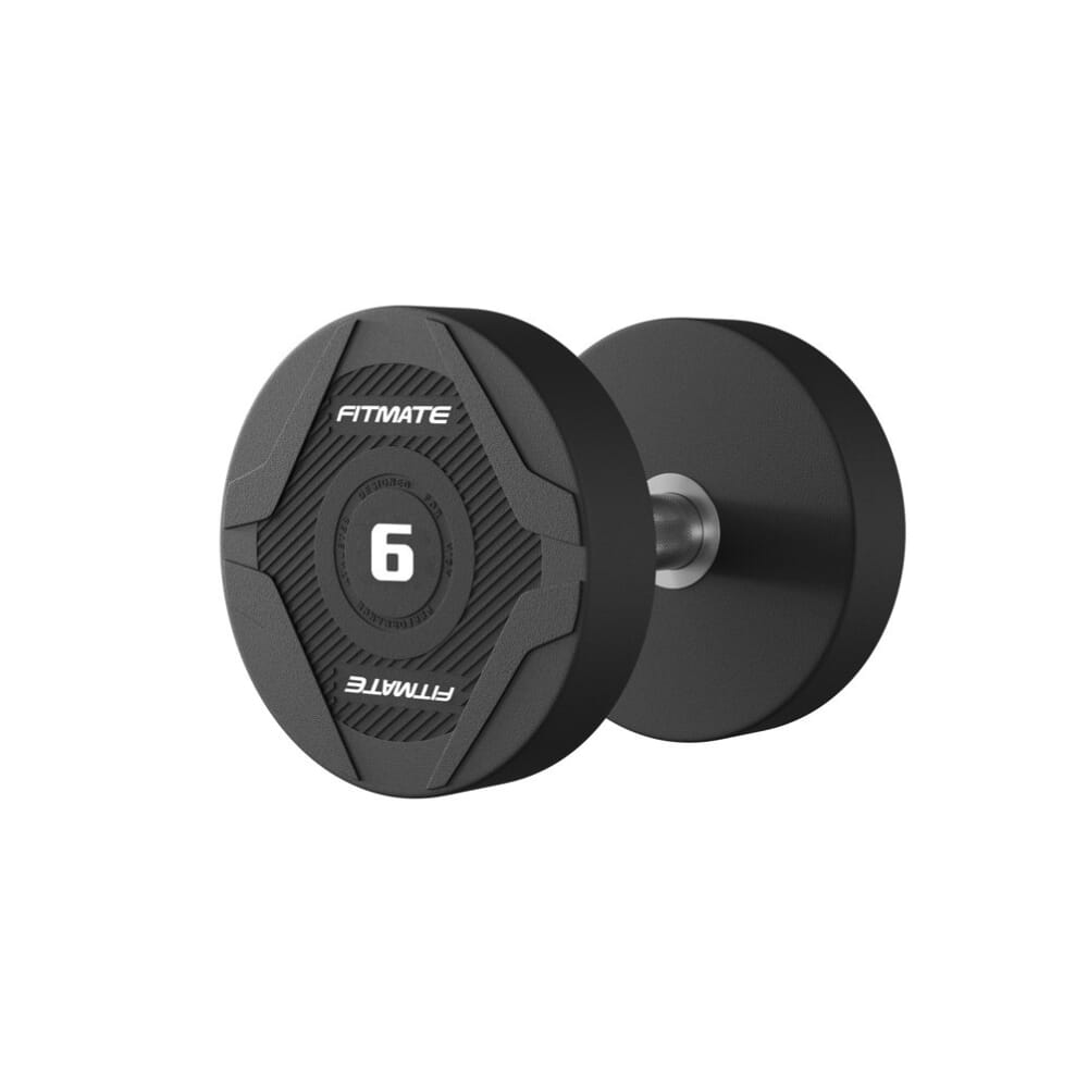 Fitmate PU Round Dumbbell 6 kg pair