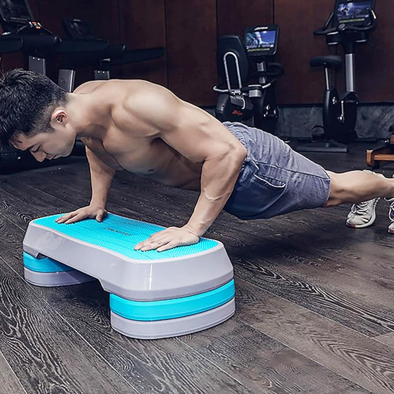 1441 Fitness Adjustable Aerobic Step (2)