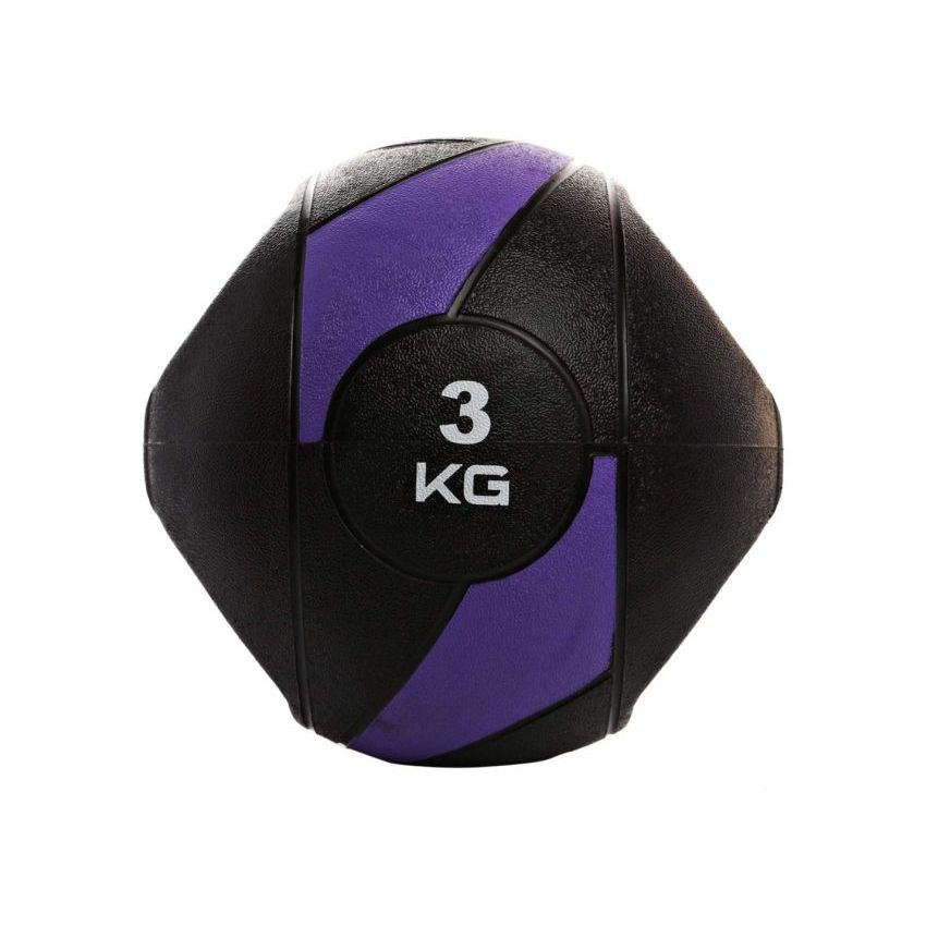 Rubber Medicine Ball 3kg – Versatile Training Ball for Throwing & Slamming
