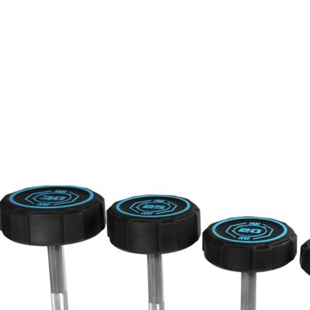 1441 Fitness Fixed Curl PU Barbell Set - 10 Kg to 30 Kg - Bundle Offer