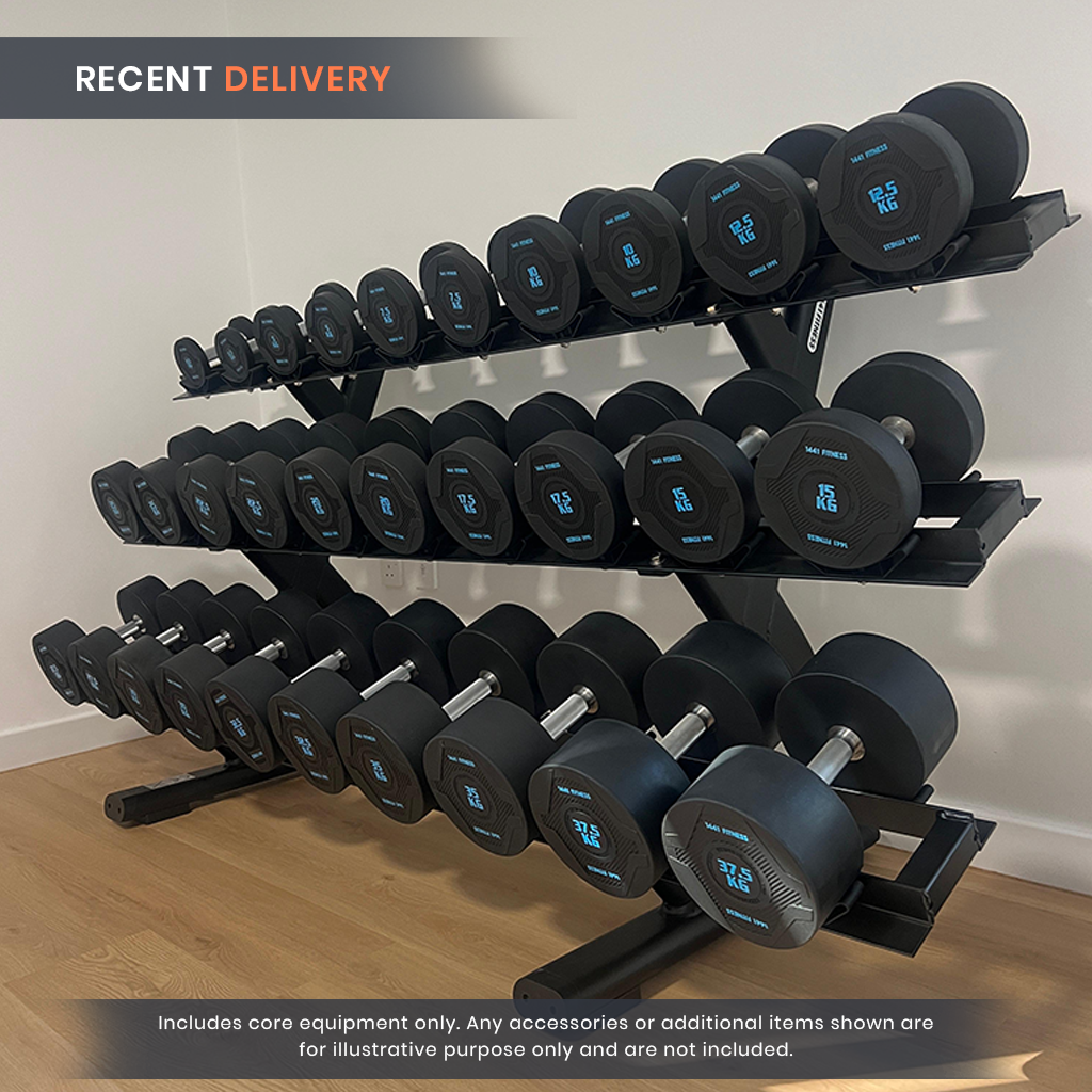 1441 Fitness 15 pair Dumbbell Rack - 41FF72