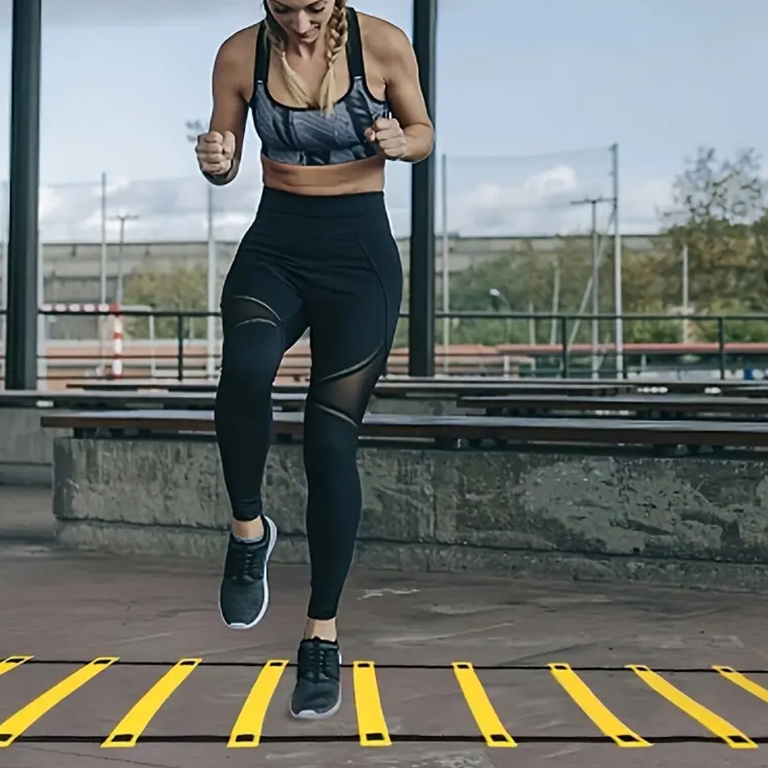 1441 Fitness Agility Ladder - 6 Meter