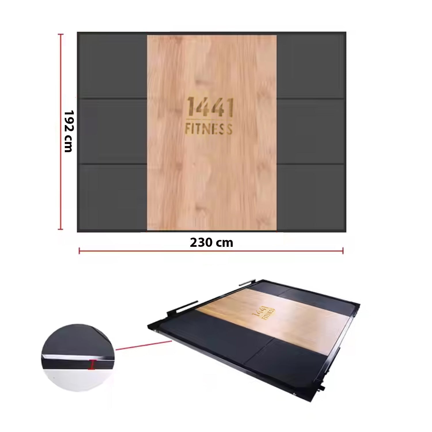1441 Fitness Weight Lifting Platform for Deadlifts