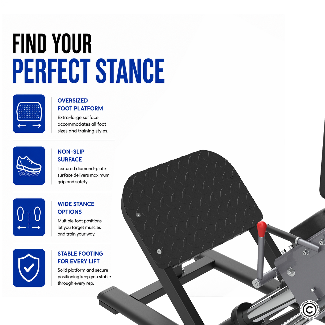 Insight Fitness Hack Squat  - SH009