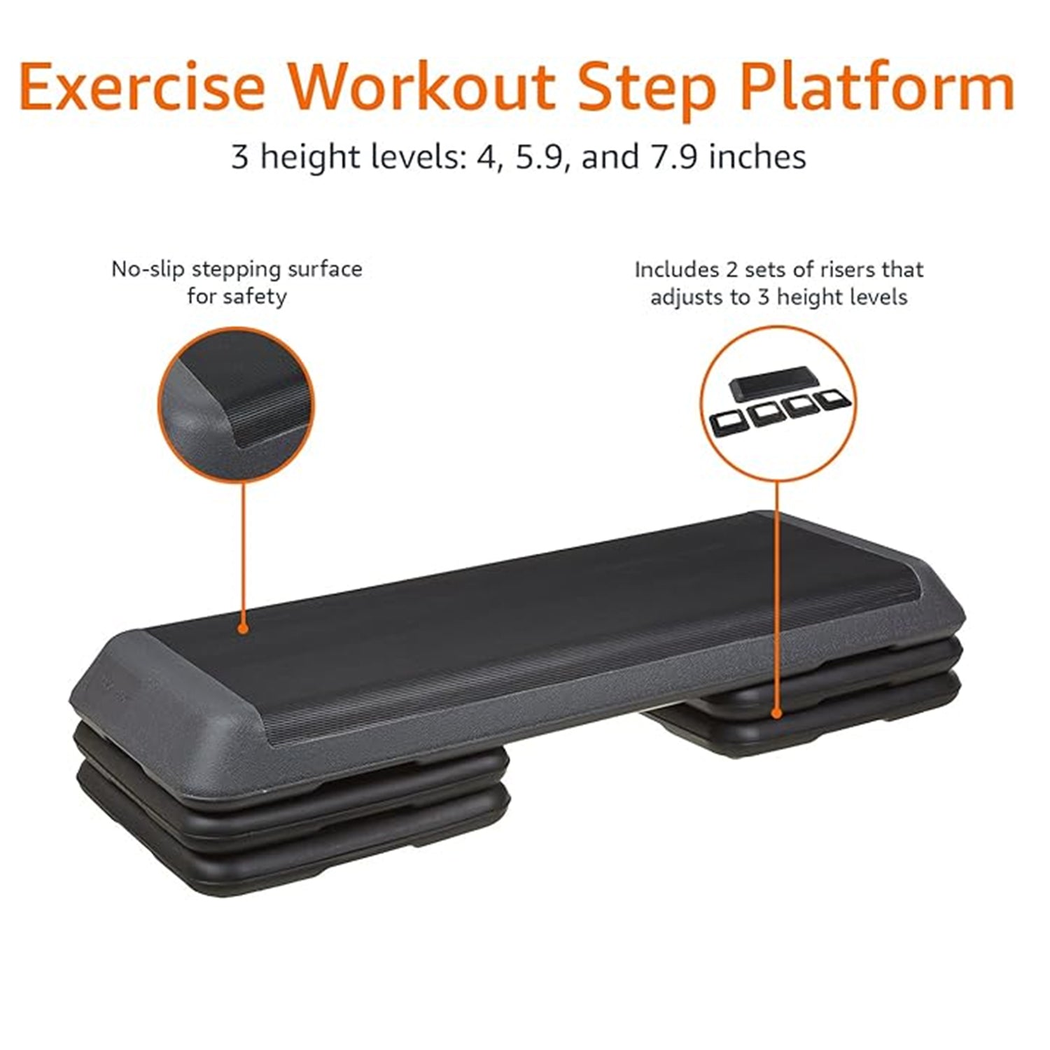 1441 Fitness Adjustable Aerobic Step