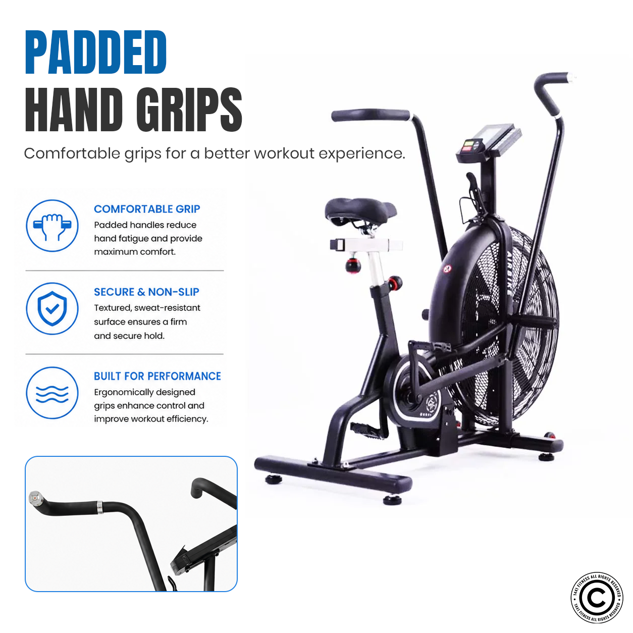 1441 Fitness Classic Air Bike - 41FLA815