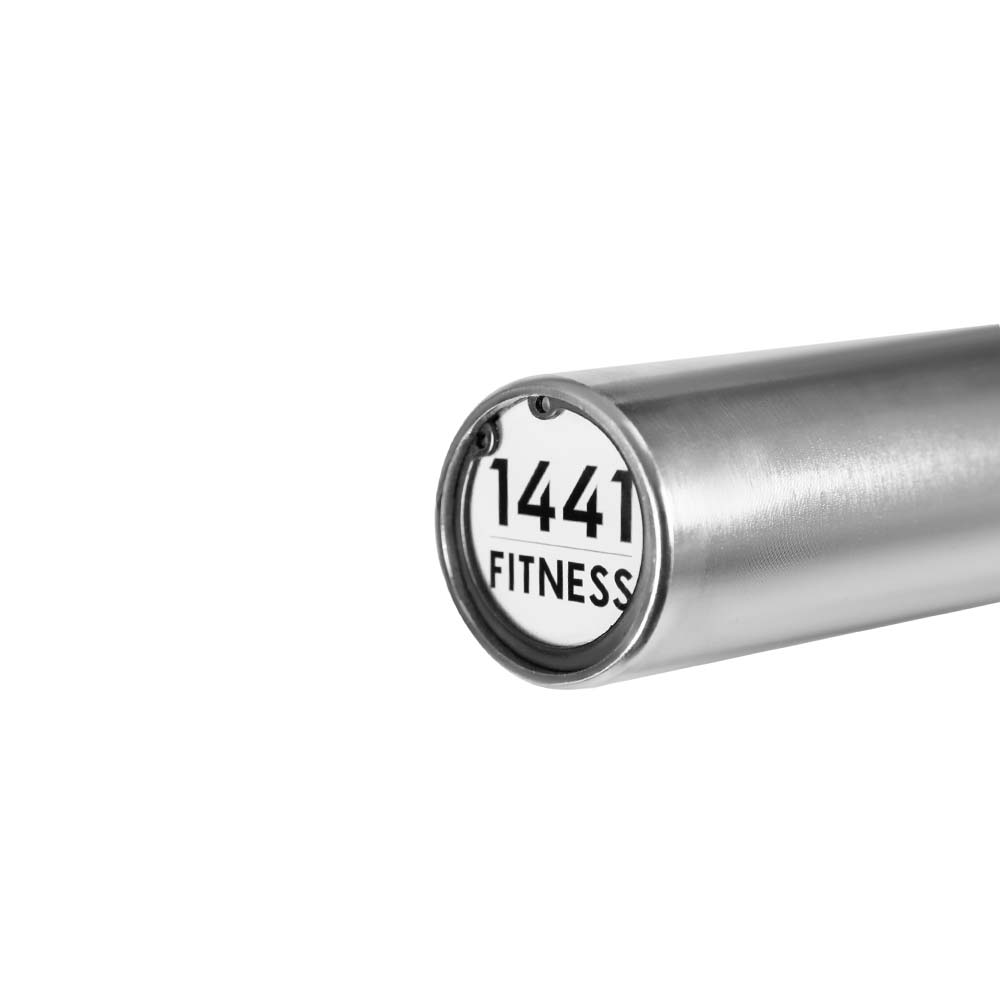1441 Fitness 4 Ft Olympic Curl Bar with Collars - 7 kg