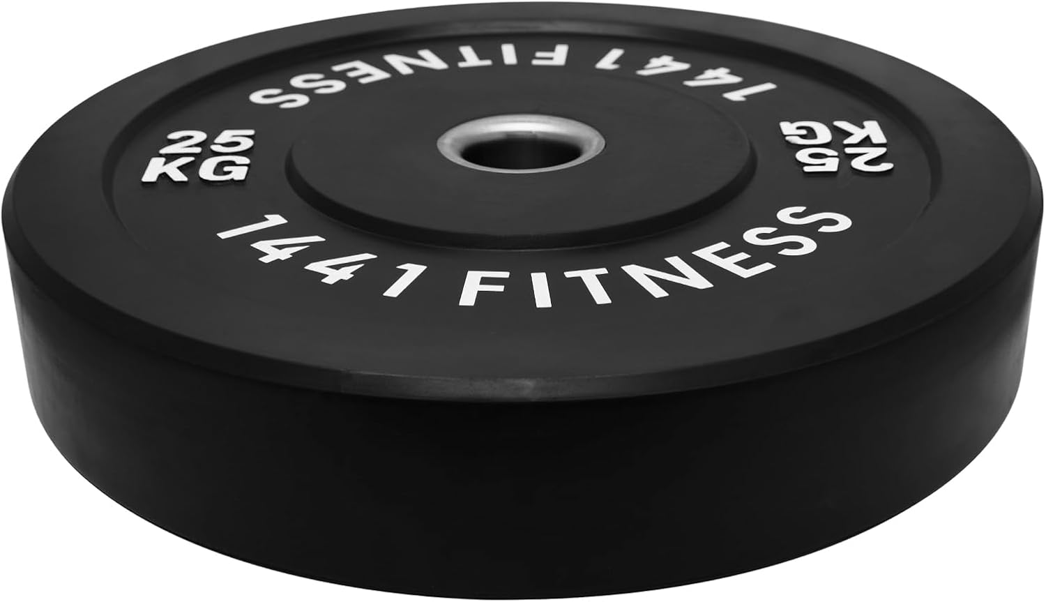 1441 Fitness Black Rubber Bumper Plates (5 KG - 25 KG)