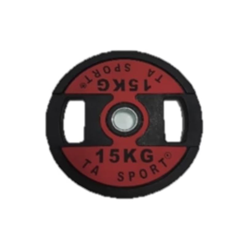 York Rubber Olympic Weight Plate 15kg Black
