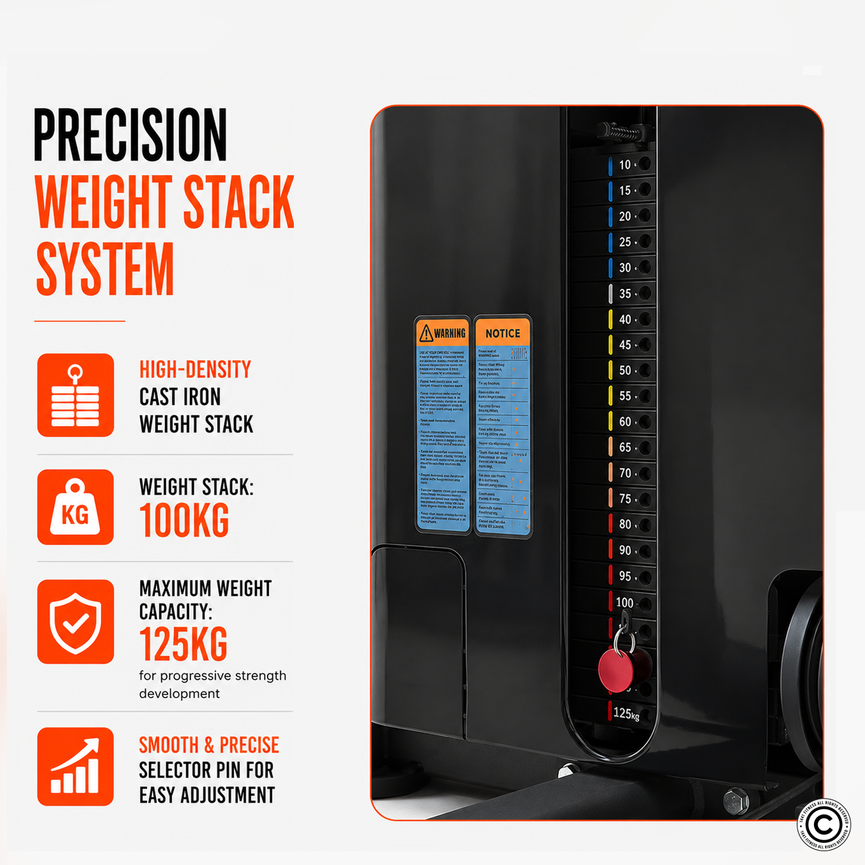 Insight Fitness Vertical Chest Press - SA001