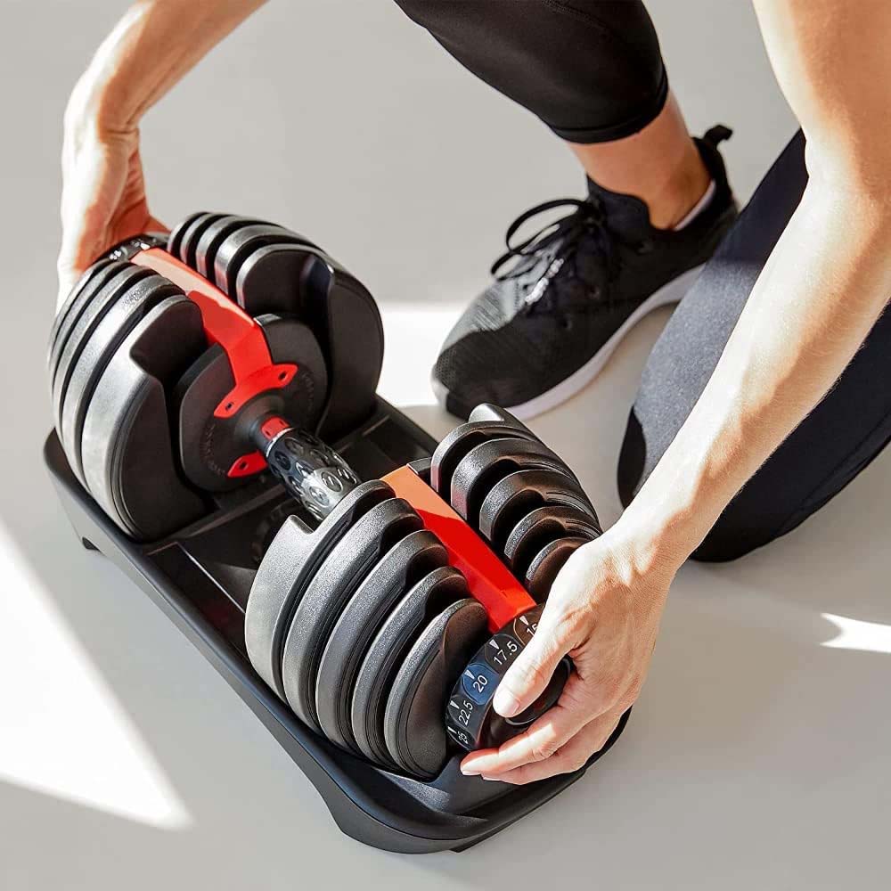 Adjustable Weight Dumbbells - 2.5 Kg - 24 Kg - (Sold as Pair)