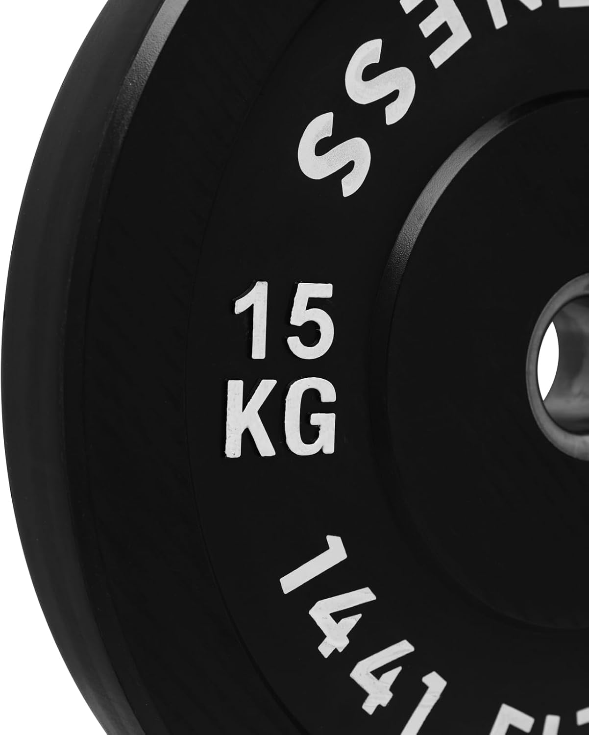 1441 Fitness Black Rubber Bumper Plates (5 KG - 25 KG)