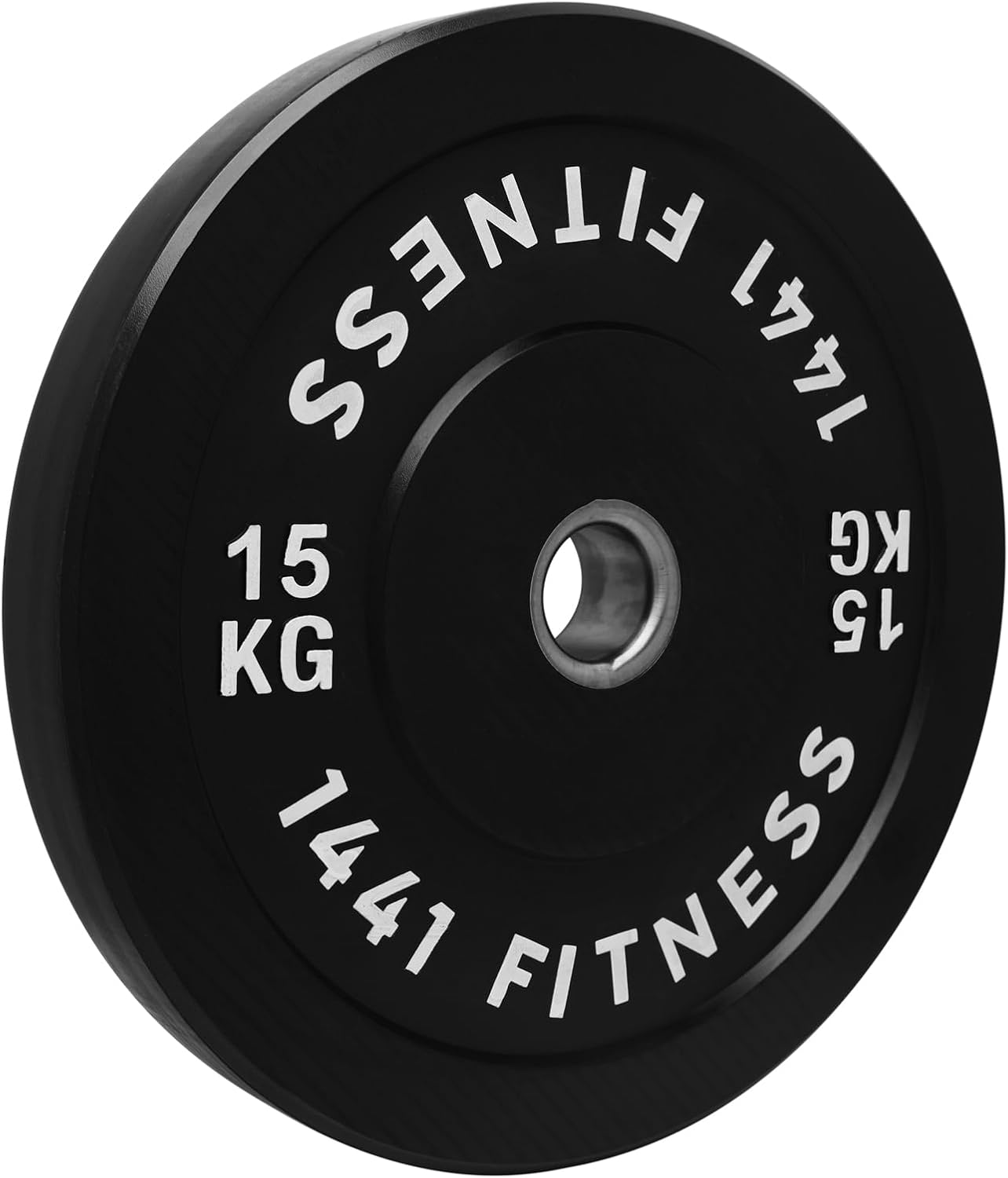 1441 Fitness Black Rubber Bumper Plates (5 KG - 25 KG)