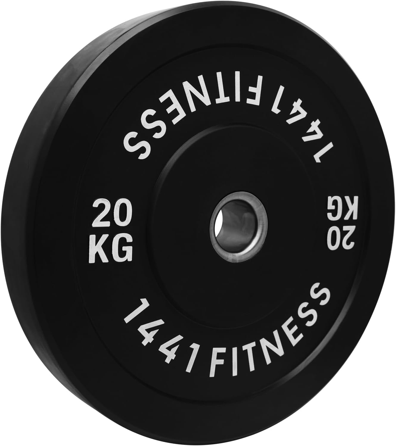 1441 Fitness Black Rubber Bumper Plates (5 KG - 25 KG)