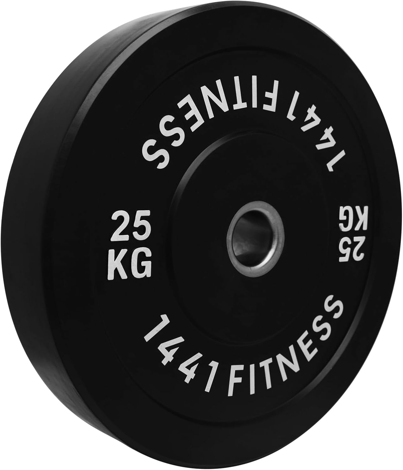 1441 Fitness Black Rubber Bumper Plates (5 KG - 25 KG)