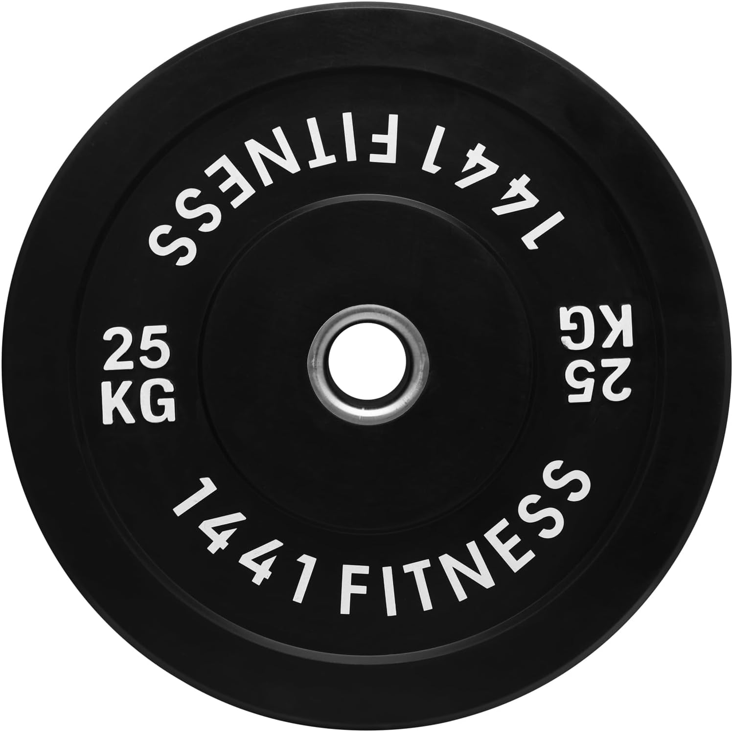 1441 Fitness Black Rubber Bumper Plates (5 KG - 25 KG)