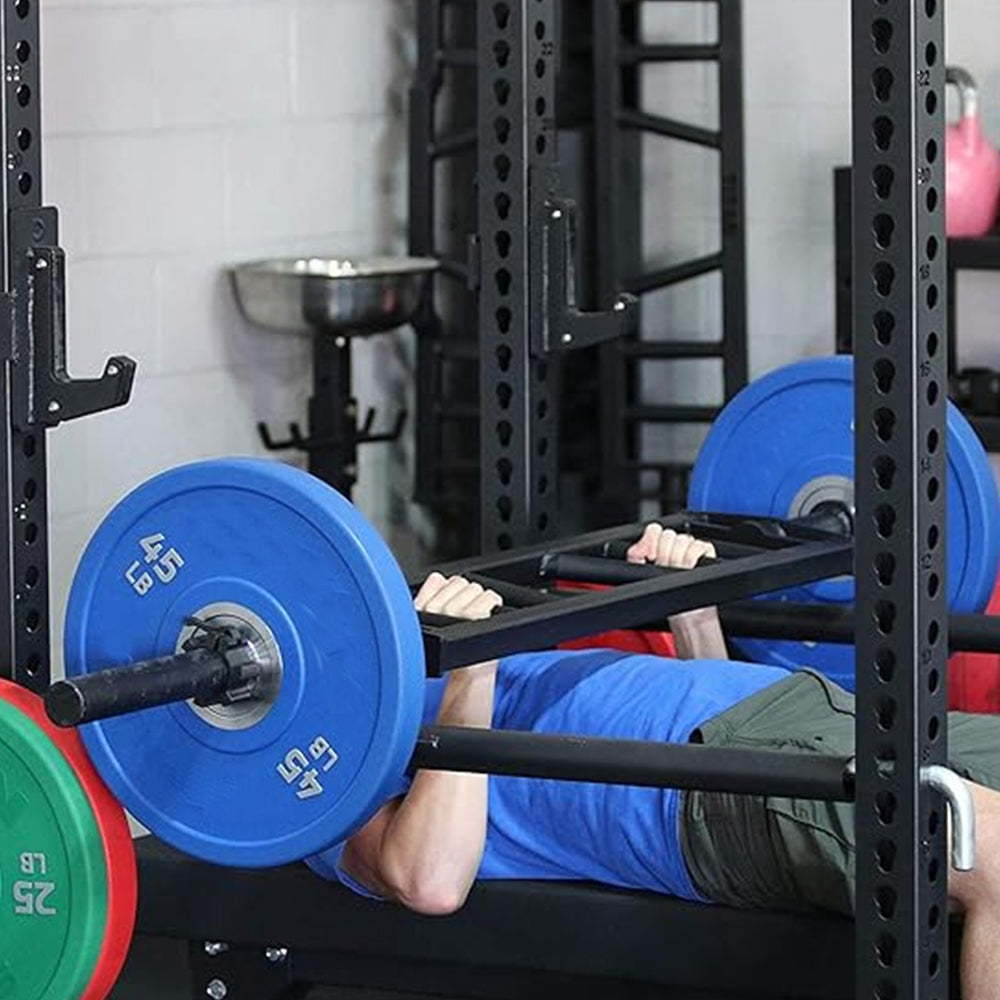 1441 Fitness Multi Grip Bar with Collars - 7 ft