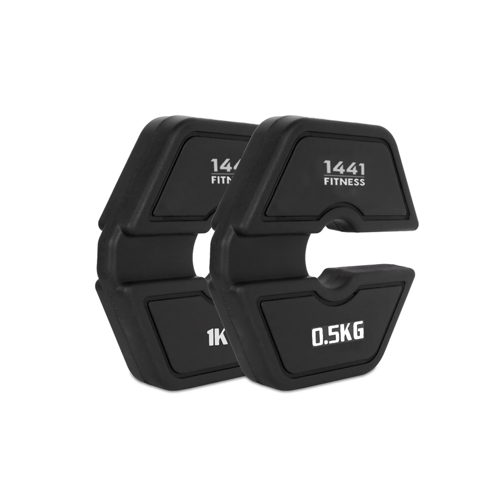 1441 Fitness Flexible Fractional Plates with One Inch Hole 0.5 Kg