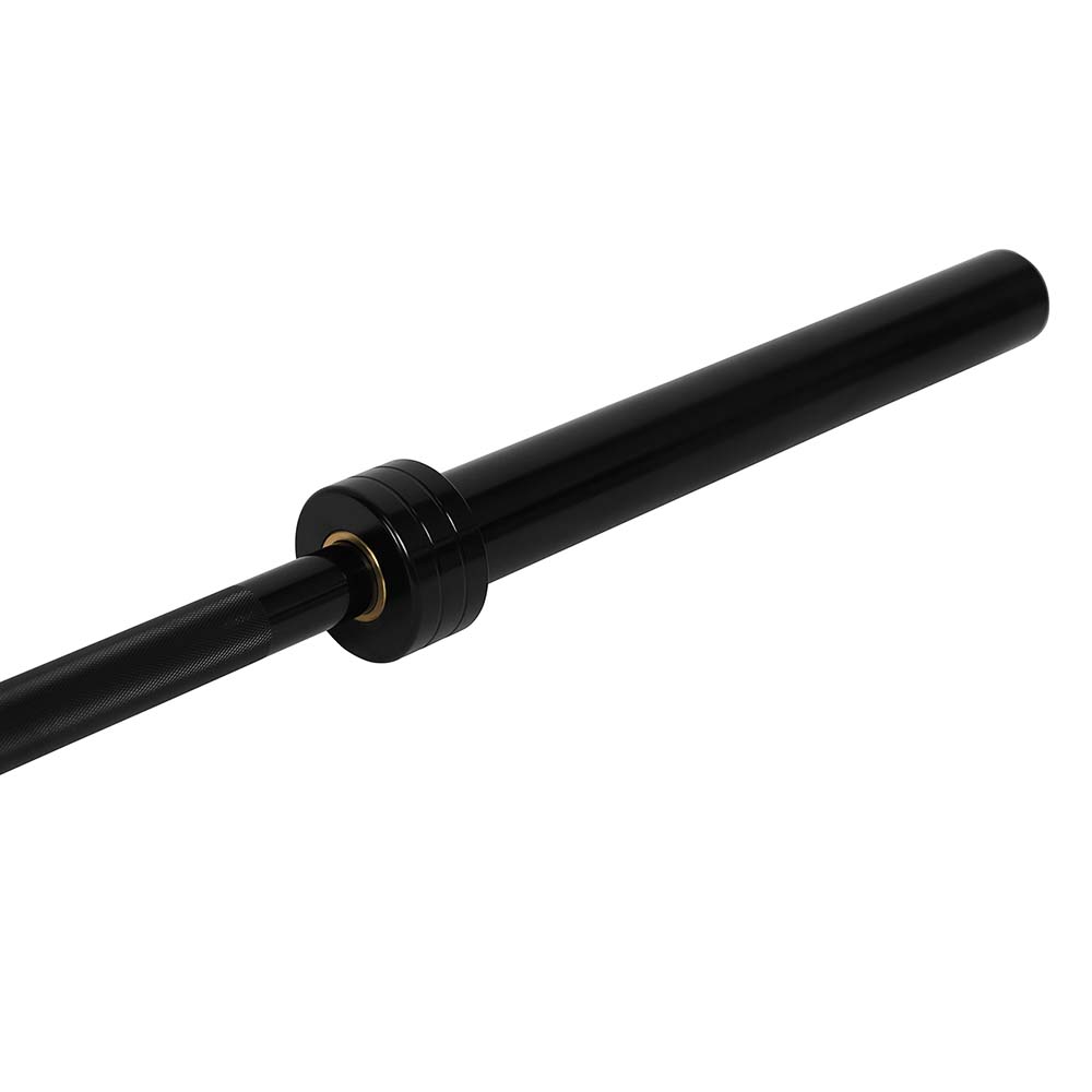 1441 Fitness 7 Ft Olympic Bar with Collars - 20 Kg (Black)