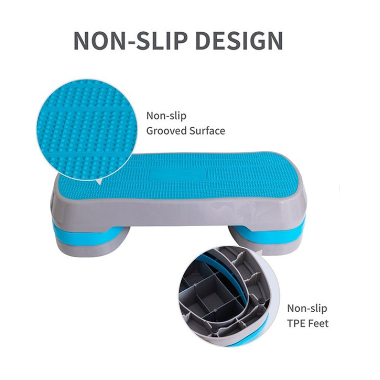 1441 Fitness Adjustable Aerobic Step (2)
