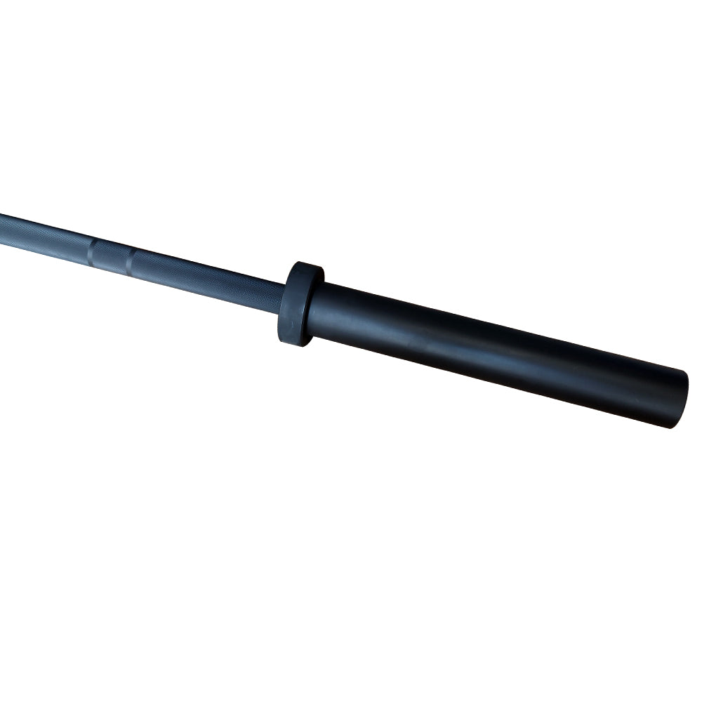 1441 Fitness 7 Ft Olympic Bar with Collars - 20 Kg (Black)
