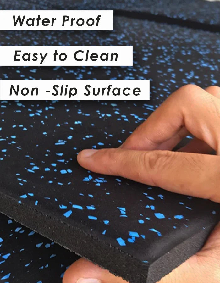 Premium Commercial Rubber Gym Flooring | 20mm Speckled