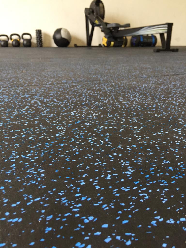 Premium Commercial Rubber Gym Flooring | 20mm Speckled