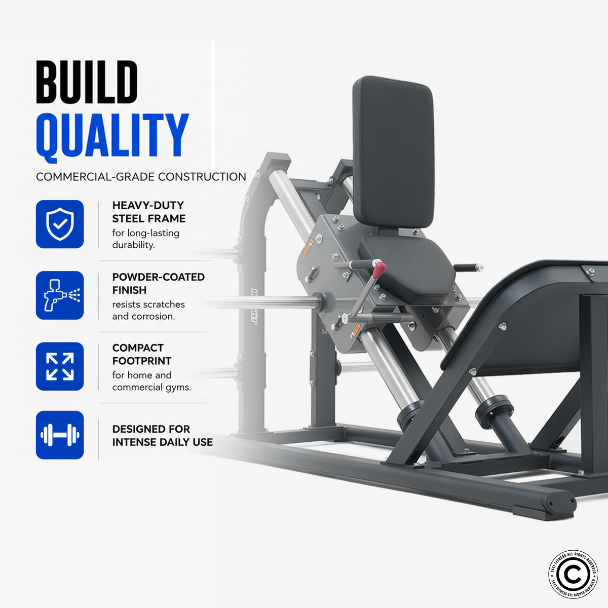 Insight Fitness Hack Squat  - SH009