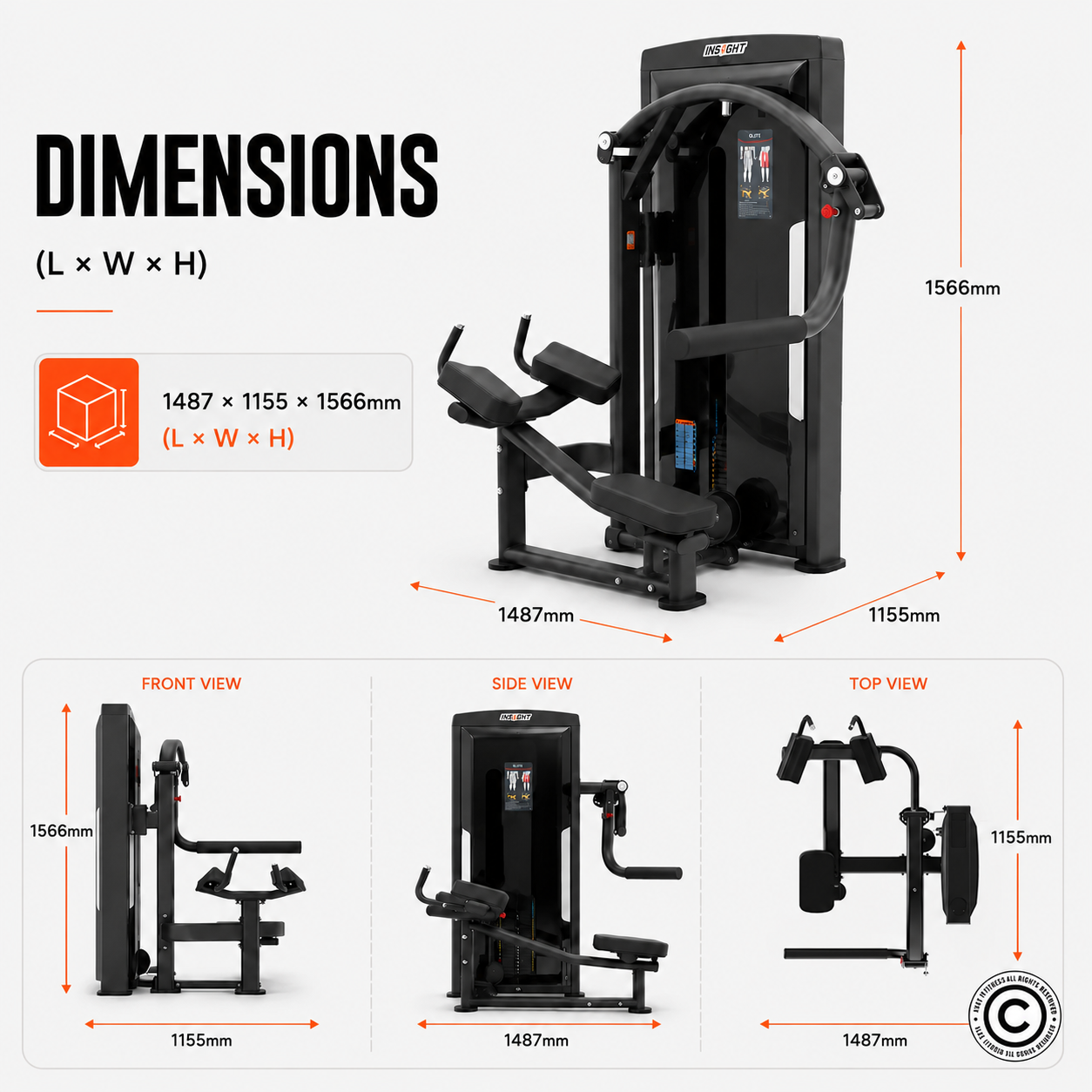 Insight Fitness Glute - SA032