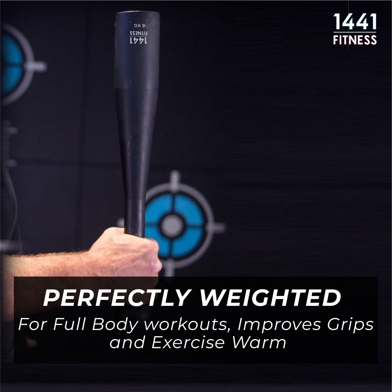 1441 Fitness Clubbell for Strength Training - 2 kg to 15 KG