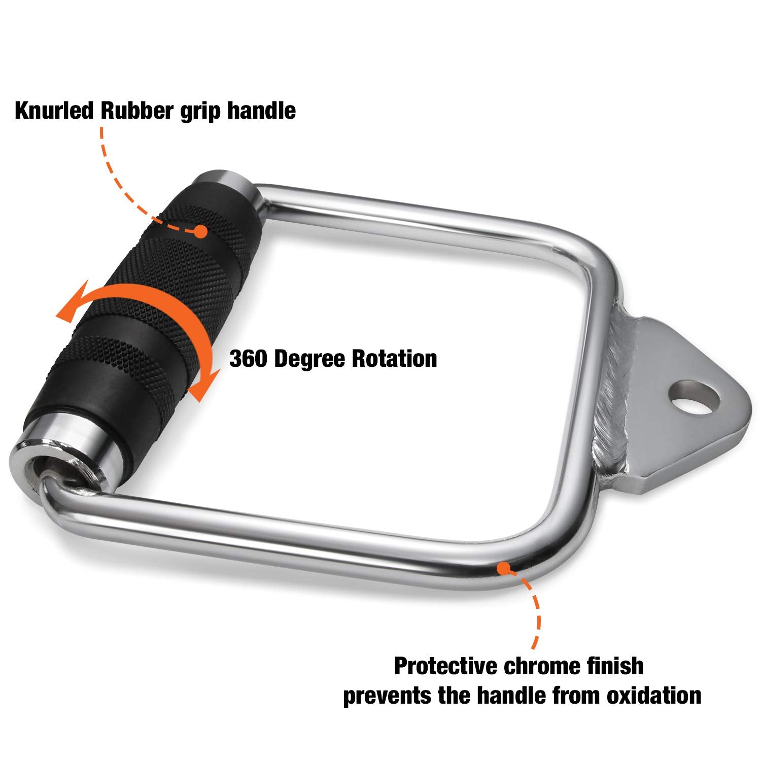 1441 Fitness Lat Attachment - Single D Handle