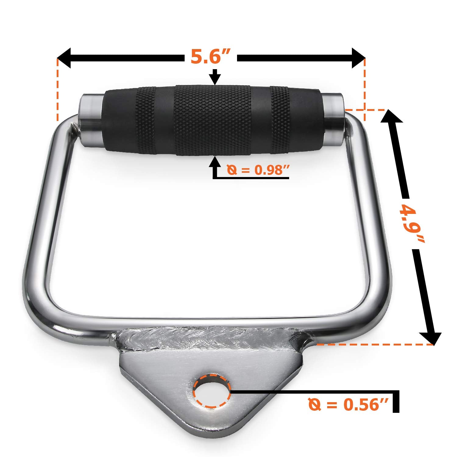 1441 Fitness Lat Attachment - Single D Handle