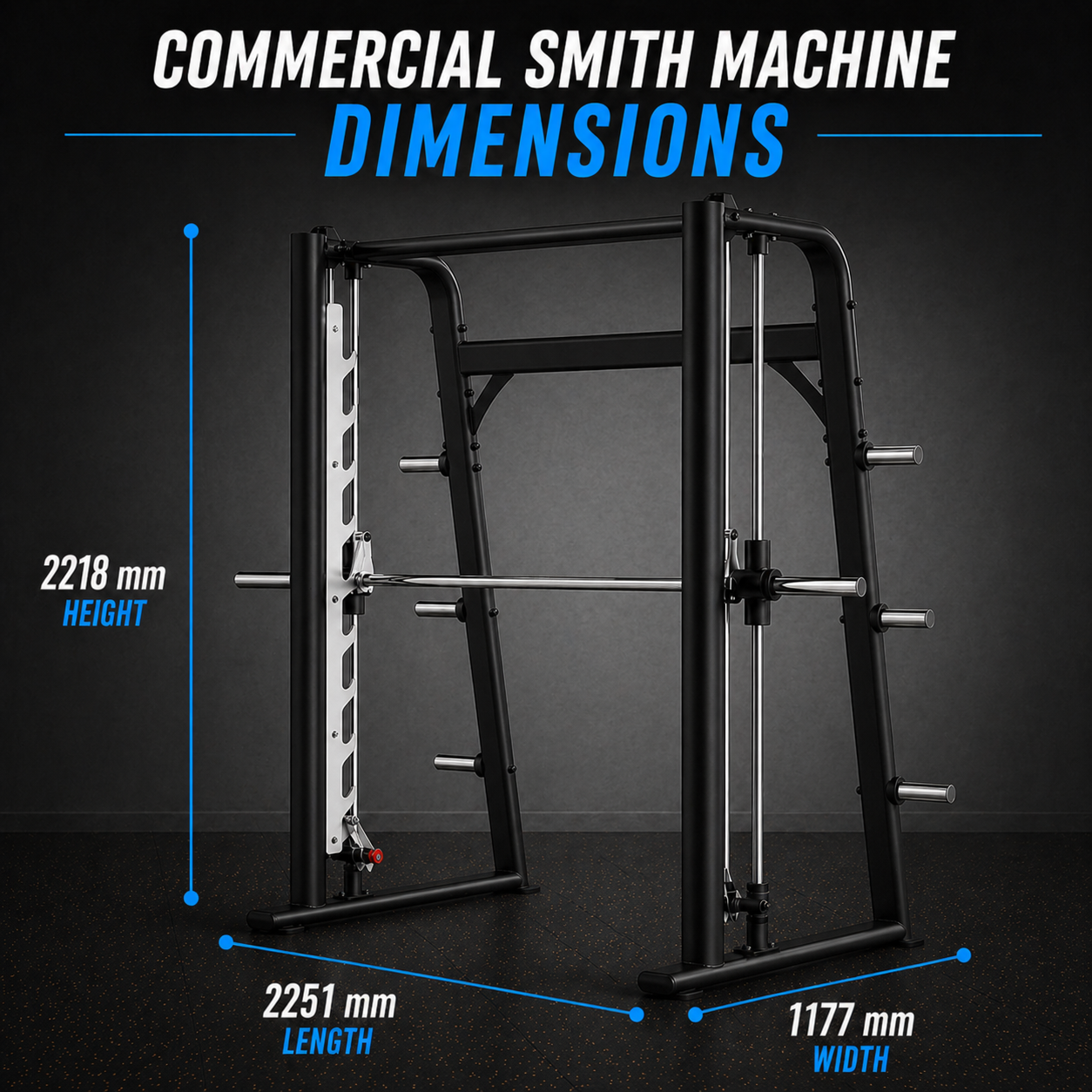 Insight Fitness Commercial Smith Machine - DR030