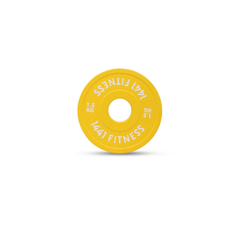 1441 Fitness Fractional Bumper Weight Plates 0.5 kg to 2.5 Kg (per piece)