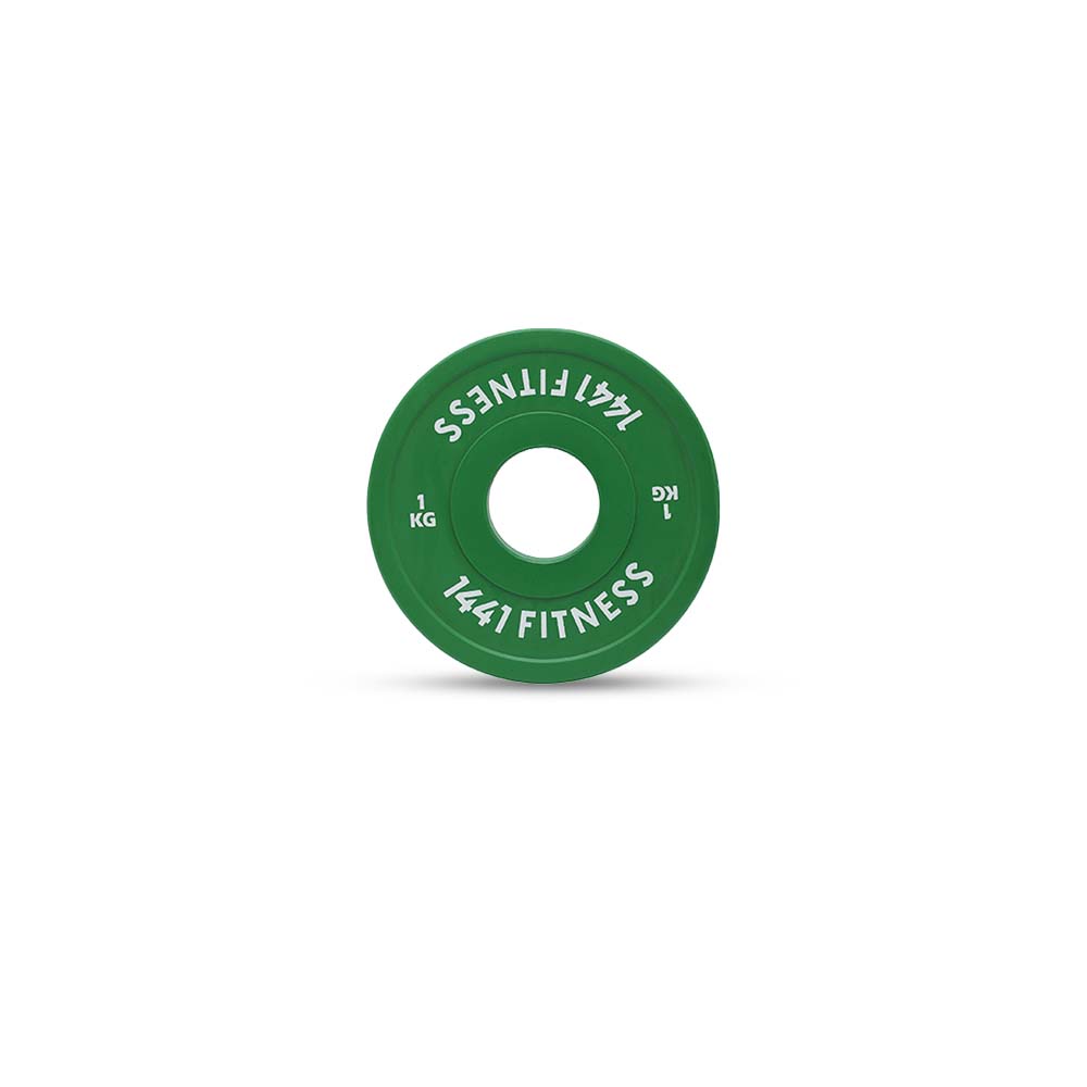 1441 Fitness Fractional Bumper Weight Plates 0.5 kg to 2.5 Kg (per piece)