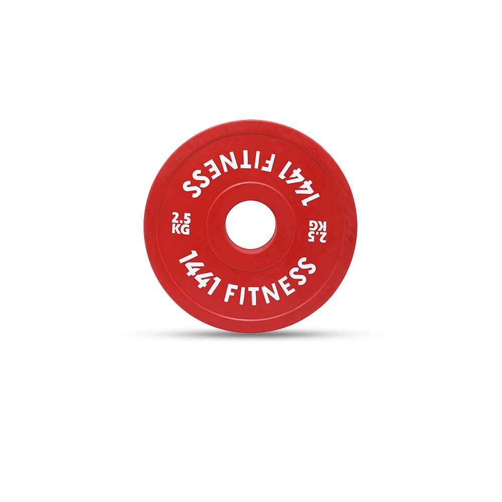 1441 Fitness Fractional Bumper Weight Plates 0.5 kg to 2.5 Kg (per piece)