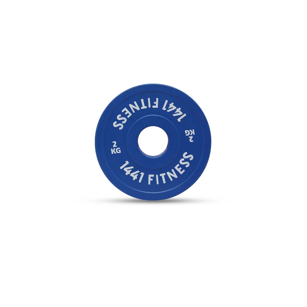 1441 Fitness Fractional Bumper Weight Plates 0.5 kg to 2.5 Kg (per piece)
