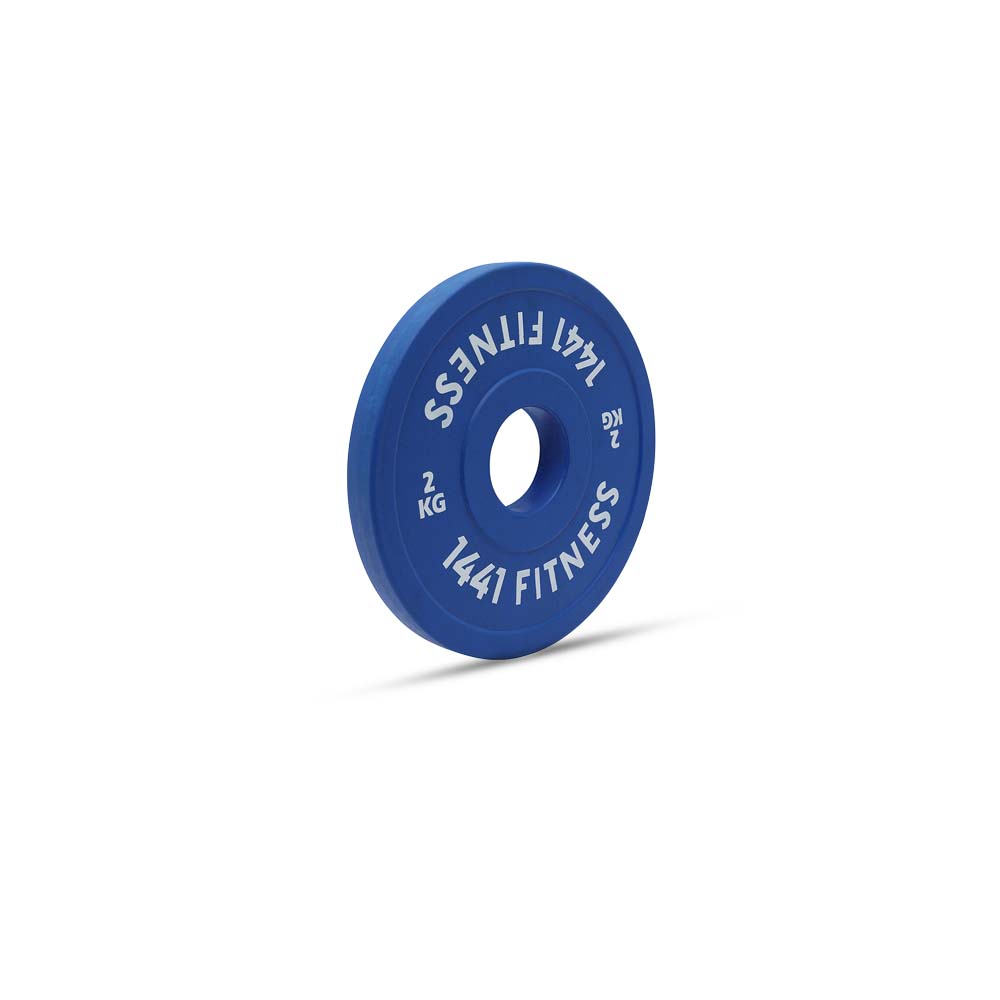 1441 Fitness Fractional Bumper Weight Plates 0.5 kg to 2.5 Kg (per piece)