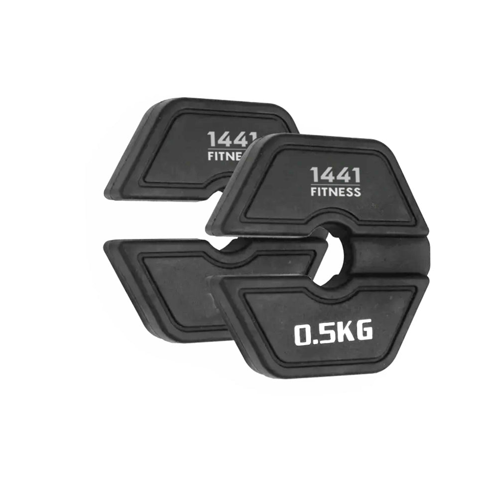 1441 Fitness Flexible Fractional Plates with One Inch Hole 0.5 Kg
