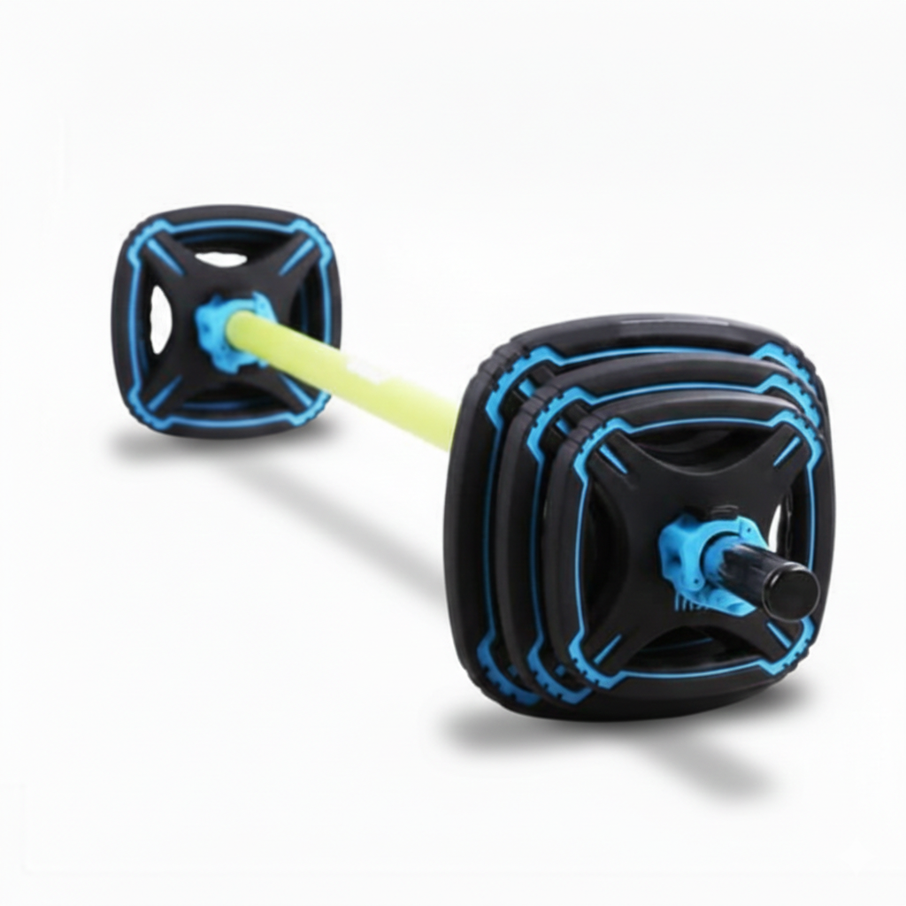 1441 Fitness Body Pump Set Black - 20 KG (Set)
